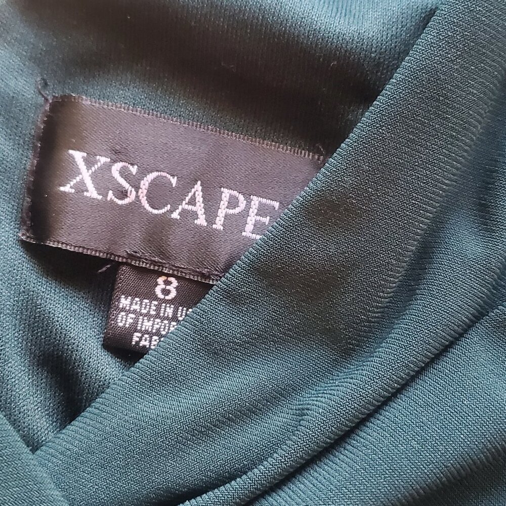 Green Mermaid V-Neck Dress